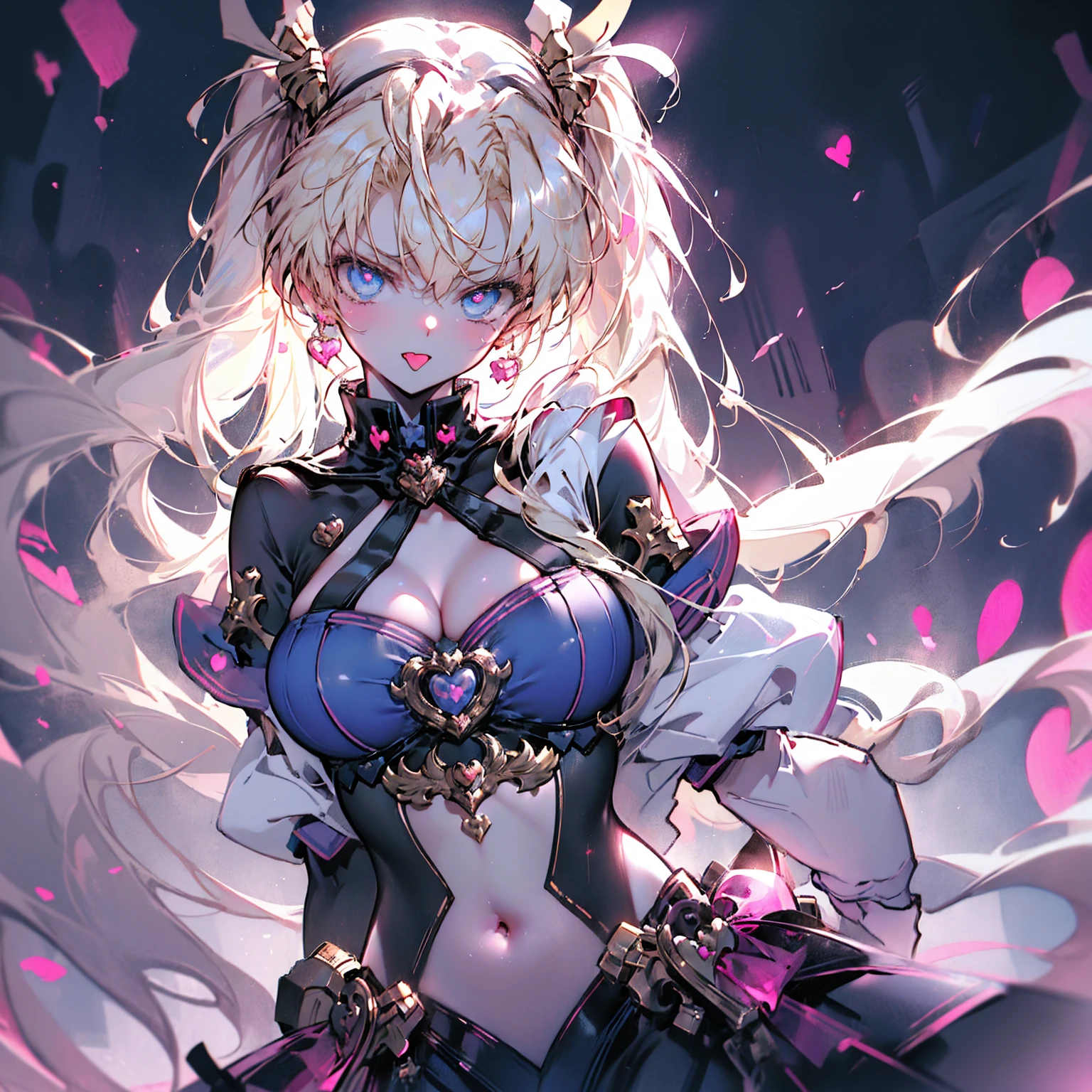 (masterpiece),(Highest quality),(Super detailed),(Best illustrations),(Best Shadow),(Absurd),(Detailed Background),(so beautiful)Bradamante, 16K, 8K, 4K,(Best Shadow), (so beautiful), One person, alone, , , , (detailed beautiful eyes), Big Breasts, Blonde, heart-shaped pupils, Oculogyric crisis, curvy, , Perfect figure, , , Arched back, , , orgasm, afterglow, erotic smile, , , Open your mouth languidly, , Sexy posture, , , cross-eyed, rolling eyes, , water eyes, tears, , tongue out, , , , saliva trail, , shiny skin, , Thigh fetish, , , torogao, ahegao, BREAK, , Dramatic lighting, , Psychedelic Background, night, pink neon, , Torrent of Light, mysterious, spoken heart,, , ,