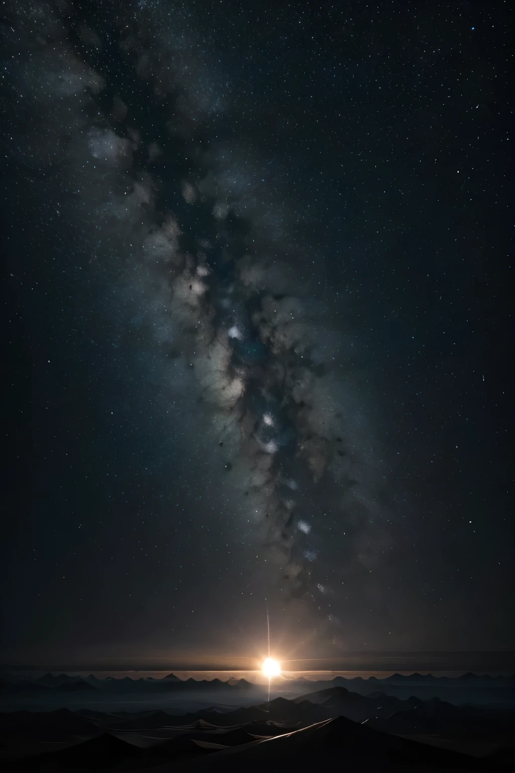 creates the heavens and the earth, which were empty and dark