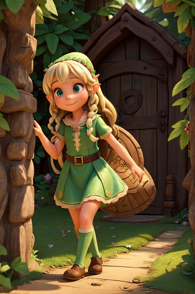 Along her journey, Lily encountered friendly elves who shared their wisdom and mischievous fairies who played tricks on her path. Each encounter taught Lily something new about herself and the world around her, preparing her for the challenges ahead.