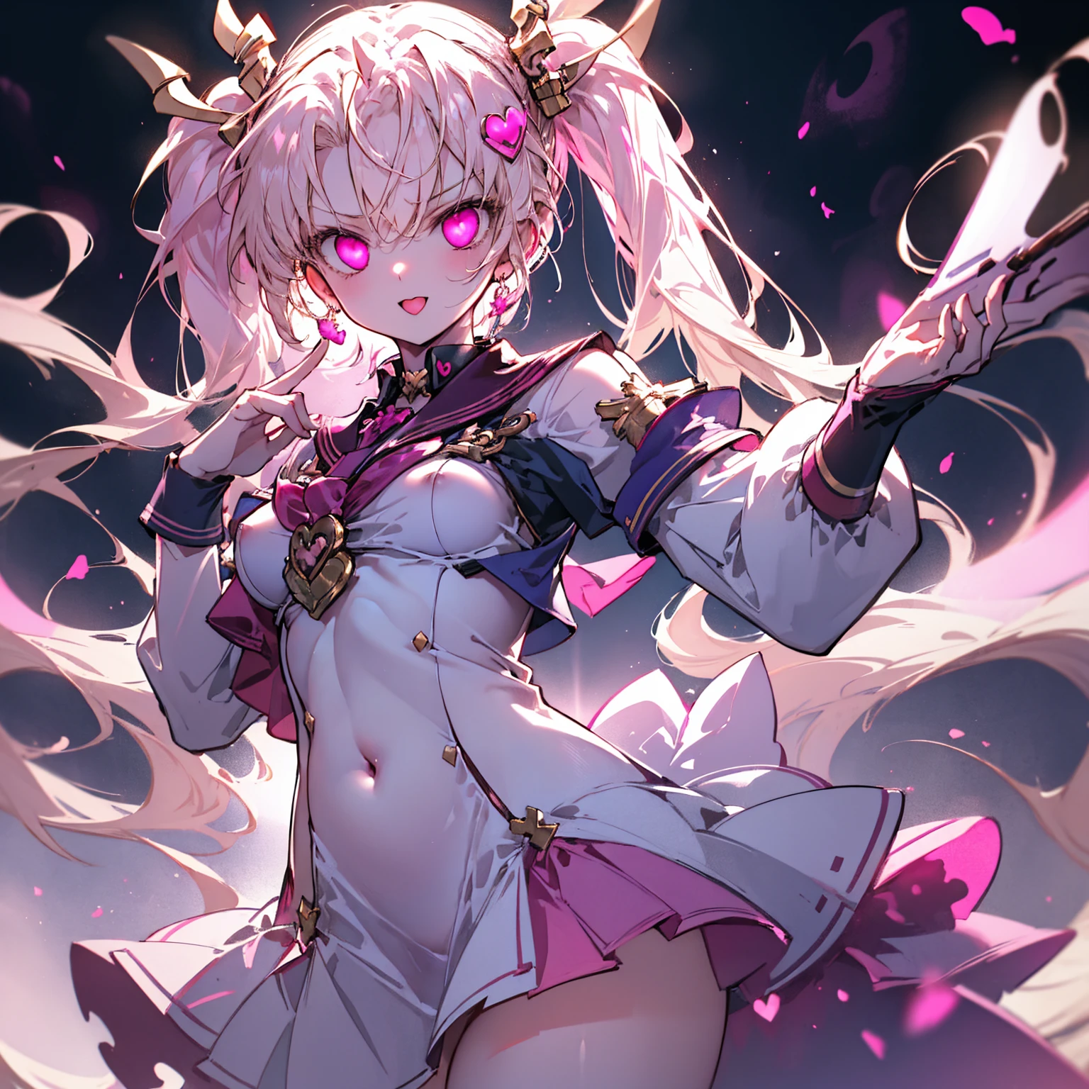(masterpiece),(Highest quality),(Super detailed),(Best illustrations),(Best Shadow),(Absurd),(Detailed Background),(so beautiful)Bradamante, 16K, 8K, 4K,(Best Shadow), (so beautiful), One person, alone, , , , (detailed beautiful eyes), Big Breasts, Blonde, heart-shaped pupils, Oculogyric crisis, curvy, , Perfect figure, , , Arched back, Beautiful nipples, pussy, orgasm, afterglow, erotic smile, , , Open your mouth languidly, , Sexy posture, , , cross-eyed, rolling eyes, , water eyes, tears, , tongue out, , , , saliva trail, , shiny skin, , Thigh fetish, , , torogao, ahegao, BREAK, , Dramatic lighting, , Psychedelic Background, night, pink neon, , Torrent of Light, mysterious, spoken heart,, , ,crotch tattoo
