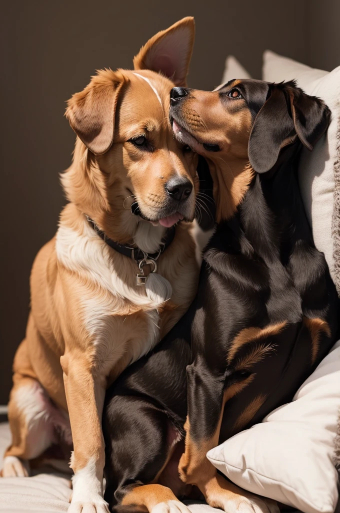 Dogs having sex