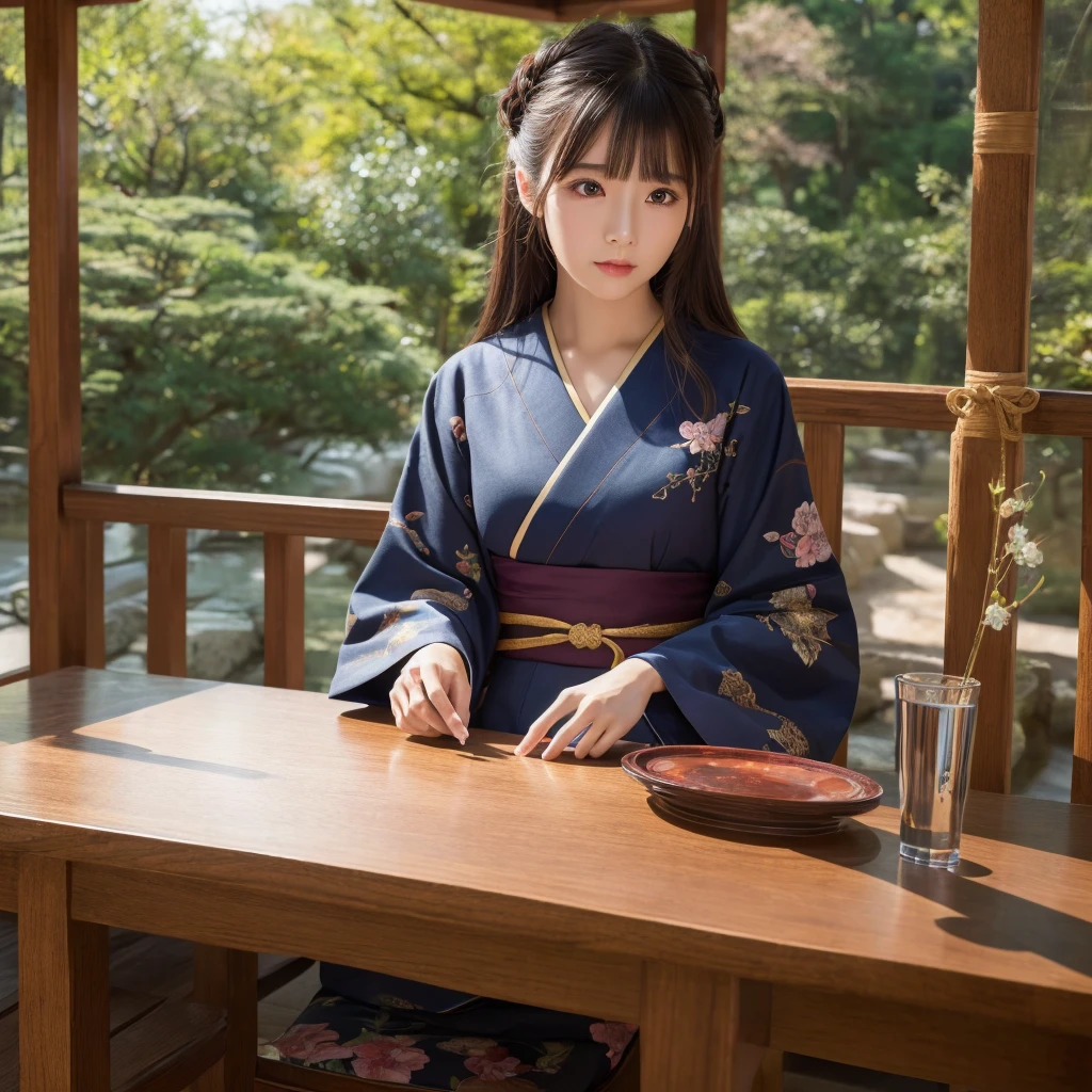 1girl、((highest quality、table top、8K、best image quality、extremely complex and detailed depiction))、(Japan's most gorgeous prostitute goddess:1.2)、((The most gorgeous prostitution goddess huge costume、The most luxurious and highest quality giant tiara、The most luxurious and highest quality giant necklace、the most vivid and luxurious costumes、big long costume、The unimaginably luxurious goddess room、Glittering purple and pink room、purple and pink interior、The most natural and perfect goddess room、The most luxurious and perfectly organized room of a prostitute goddess、A perfectly ordered and orderly room、The most luxurious purple and pink room、purple and pink gems、A glittering room decorated with plenty of jewels、very intricate decoration、very clear goddess room))、(Please look at me、bewitching smile、perfect makeup、long eyelashes、lipstick、pink eyeshadow、perfect anatomy、best smile)、(very bright and vivid:1.1)、(shiny skin:1.1)、(Ultra-high definition bright and beautiful skin:1.1)、Super high definition beautiful teeth、ultra high definition hair、Super high-definition sparkling eyes、(very bright and vivid:1.3)、(Beautiful skin that shines very brightly:1.3)、brown hair