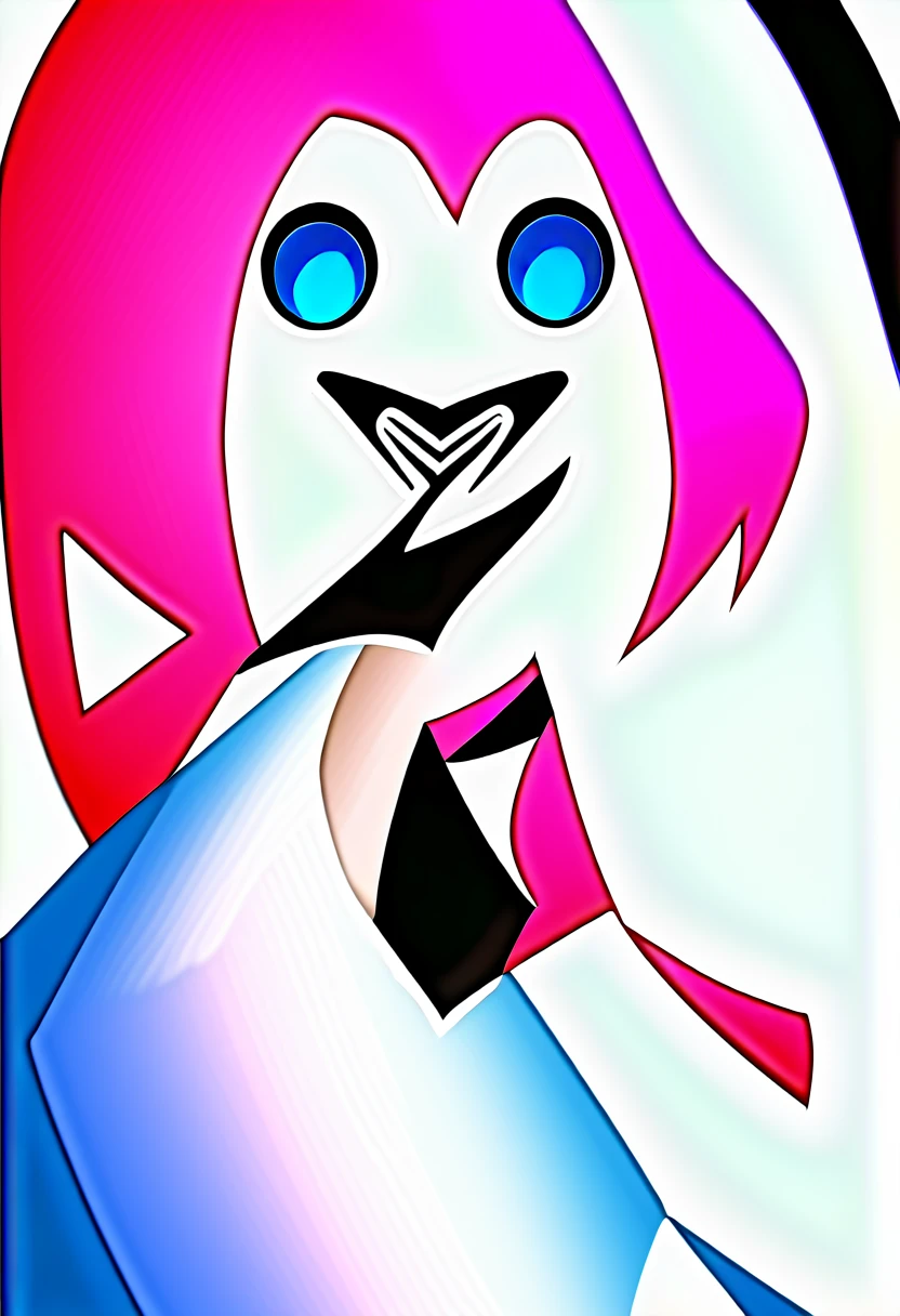 masterpiece: 1.7, Highest quality、(Extremely detailed CG、Ultra-detailed、Best Shadow:1.1)、solo、Picturesque、sketch、Paper Texture、Ultra-high resolution、Highly detailed face、Highly detailed eyes、Flat Color、Limited palette、Low contrast、Best lighting、Realistic、Alice in Wonderland、Lilia, One Girl、Pink Hair、blue eyes、White dress with black lace、large pink ribbon on the chest、cute、Laugh a lot、Laughing with your mouth open、Beautiful woman、Light Smile、Blanche:1、(Tangleた、And Mandalas、Tangle、Intertwined:0.8)