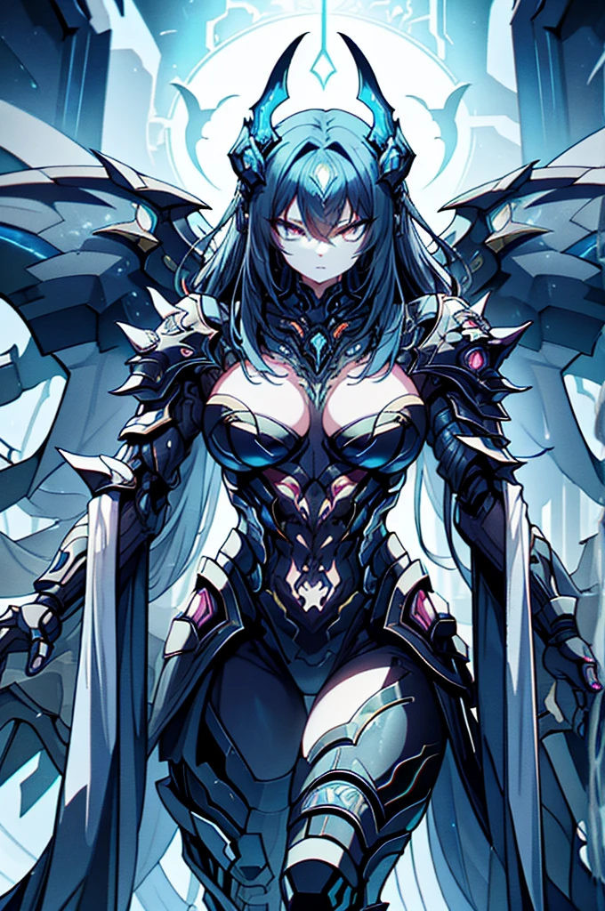 A menacingly sleek biomechanical dragon, its metallic scales glistening with an ominous glow against a dark, cyberpunk backdrop. The concept art line art showcases a detailed and intricate design, capturing the creature's intimidating presence. Every intricate detail, from the sharp edges of its wings to the intricately etched patterns on its armor, is rendered with stunning realism. This high-quality image blends elements of technology and fantasy, creating a truly captivating and terrifying digital pet that would strike fear into the hearts of any viewer.