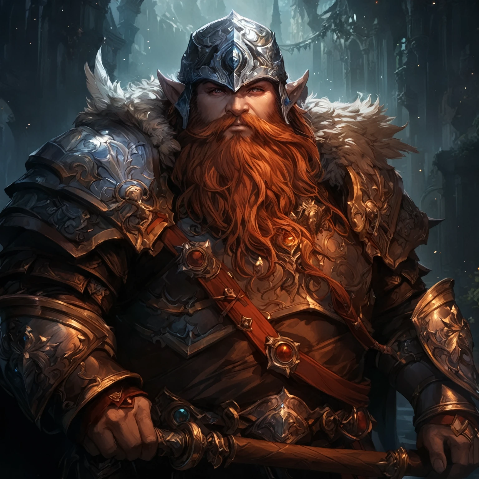 masterpiece, best quality, Fantasy aesthetics, Highly detailed, shadowverse style, male, dwarf