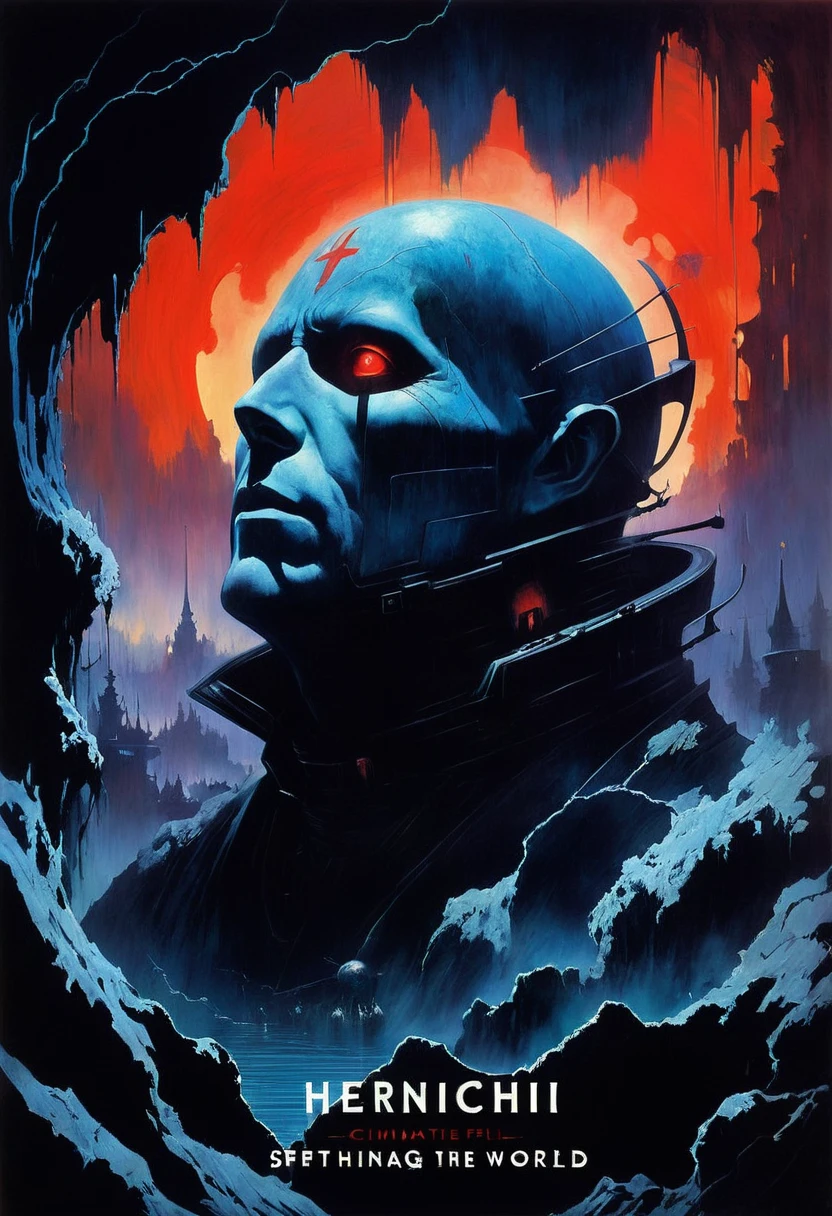 Beautiful cinematic impressionistic painting, Heinrich Fusli, Nightmare. Dark eerie horror, something out of this world in the style of James Jean. Mark Powell. Patrizia Piccinini. Joshua Hoffin. Dariusz Zawadsky. Tetsuya Ishida. Wayne Barlow. Zdzislaw Beksinski. Junji Ito. Ken Curry. Heinrich Fusli. Jeff Christensen.