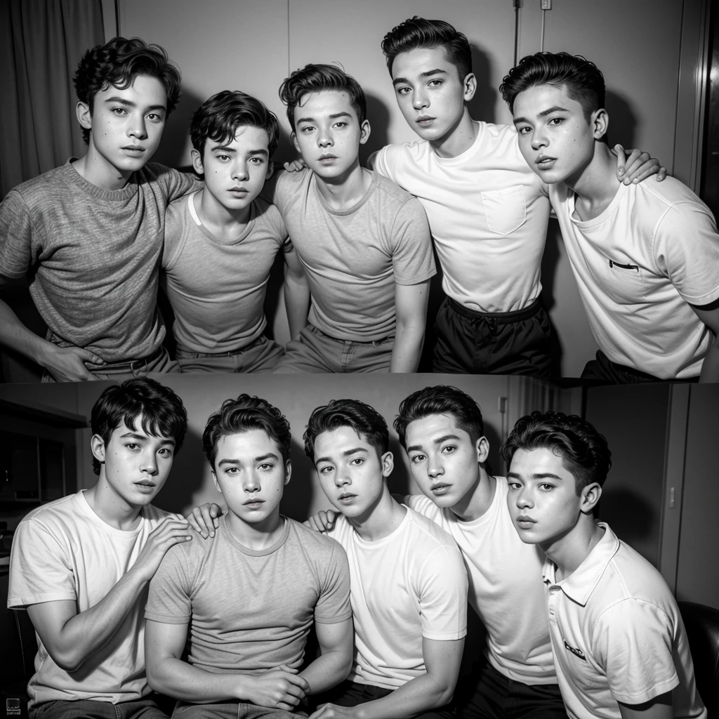 50s teen male group