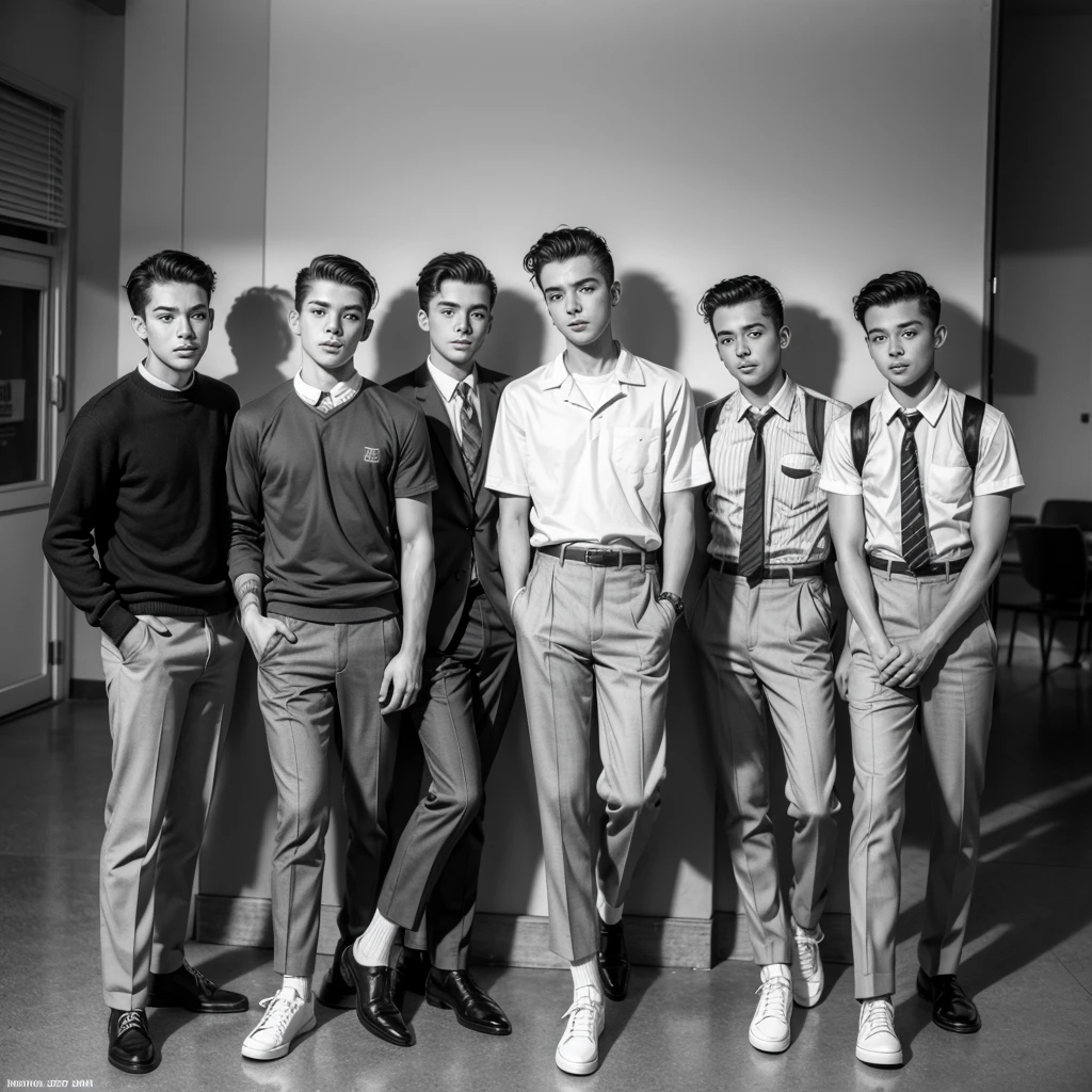 50s teen male group