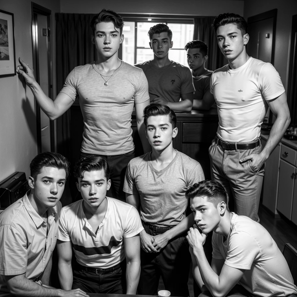 50s teen male group