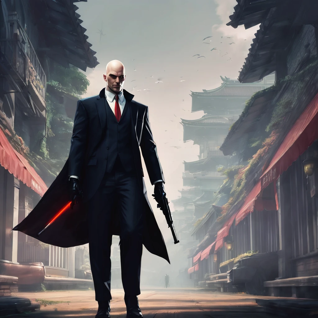 Hitman fantasy artwork 