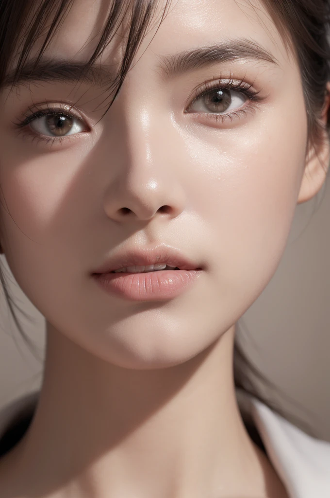 Ultra-realistic capture, Highly detailed, High resolution 16k close-up of human skin. Skin texture must be natural, With such detail that pores can be finely identified, Skin should look healthy, In a uniform tone. Use natural light and color, photo realistic, Full Body Shot, full body, Torn prison uniform, gaol