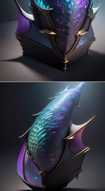 A full body dragon like from the dragon's house with irridescent scales, improve image quality, 4k, best artwork