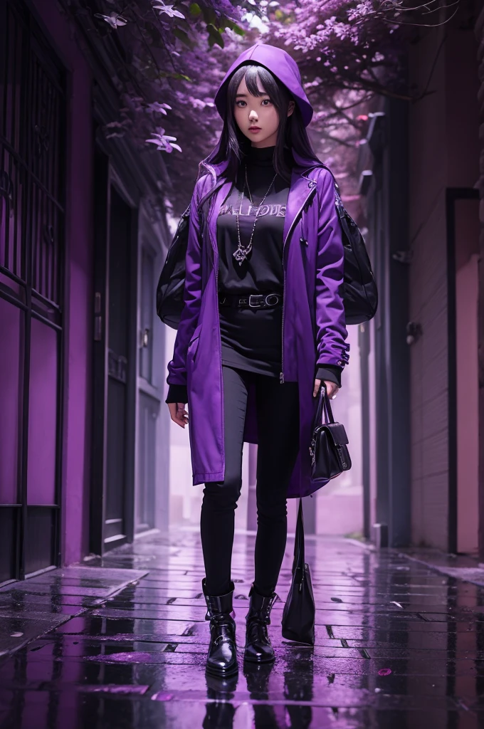 Mysterious Judgment in Purple Color Palette