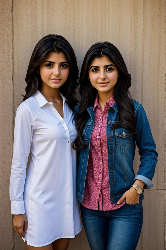 American girl, Iranian girl