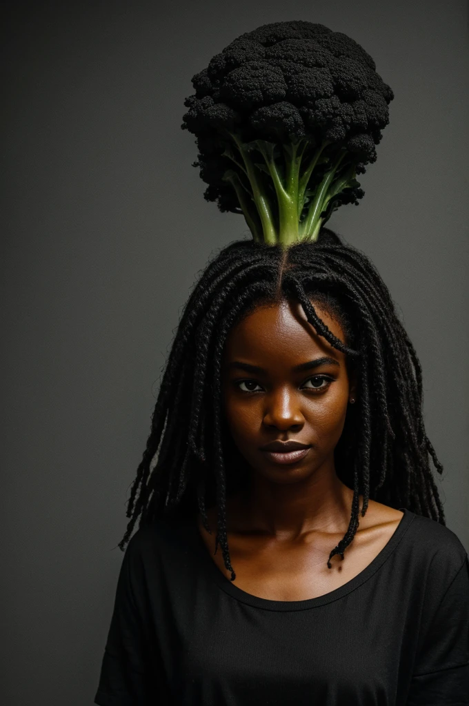 If Black vegetable was a person, what would it look like?