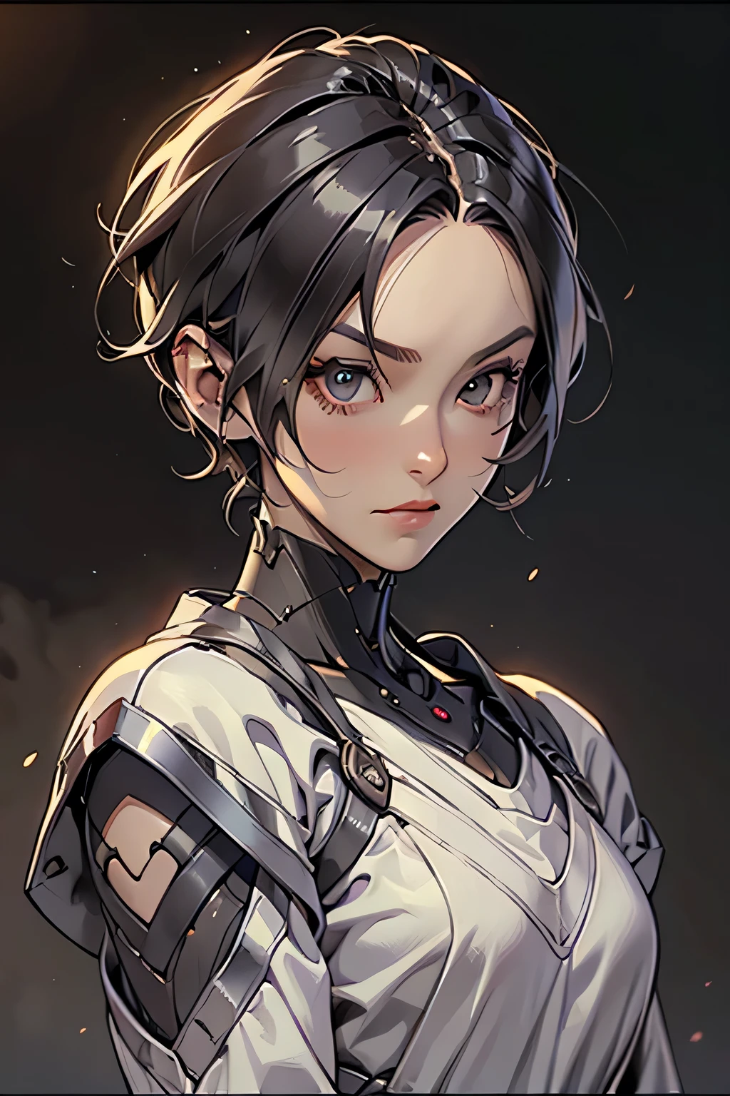 Female Warrior Shortcuts Short Hair Dragon Quest style Very short hairstyle