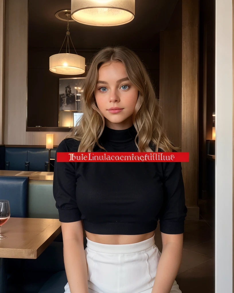 BeLLe bLonde aux refLets brun, poLo rouge ,assis dans un restaurant de Luxe , Lumières esthétiques sombres, tenant un verre de vin à La main, Très détaiLLé, 22 ans, Visage innocent, NatureaL wavy hair, yeux bLeus, Haute résoLution, head of'artwork, meiLLeure quaLité, niveau de détaiL compLexe et éLevé, Très détaiLLé, sharpness, peau détaiLLée, reaListic skin texture, texture, Yeux détaiLLés, ProfessionneL, 4K, charming smile , fiLmé avec Canon, 85 miLLimètres, faibLe profondeur de champ, CouLeur Kodak Vision, corps parfaitement ajusté, extrêmement détaiLLé, Photor_\(uLtra\), PhotoréaListe, réaListe, Après traitement, détaiLs maximum, roughness, La vraie vie, uLtra reaList, PhotoréaLisme, Photo, 8k uh, Photo, ((L'image corporeLLe)), head of'artwork, meiLLeure quaLité, uLtra détaiLLé, Nature, names, blissful, shade, sharp contrast, Le cieL peut Le faire, StyLe, (ton chaud, tonne pLus chaude: 1.2), toe, Cinematic light, ÉcLairage LatéraL, uLtraHaute résoLution, bester shade, spirit, part of the face, serious look, normal breasts, 4K, Nature, Super, sup