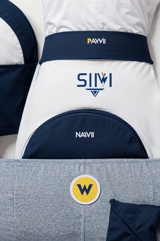 *Logo Name: PAIVIC *Logo Design: Bold modern sans-serif font *LOGO Colors: primary: Navy blue, secondary: yellow *Logo style: Clean, minimalist *icon/LOGO symbol: Unfilled circle or geometric shape in navy blue
