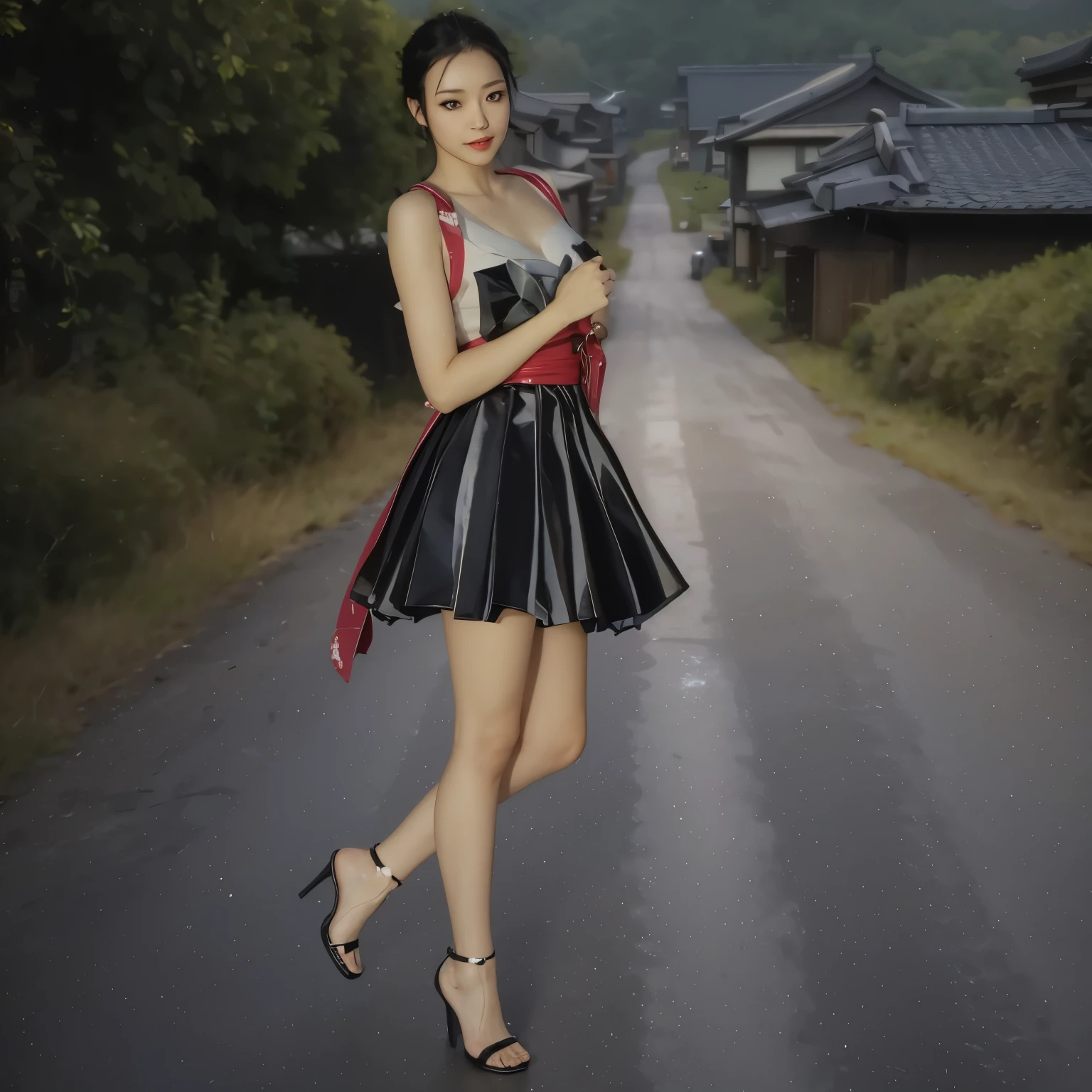 (Detailed CG、Unity、8k wallpaper)、(Very delicate and beautiful)、(masterpiece)、(Highest quality:1.2)、(Ultra-high resolution:1.3)、(Beautiful realistic Asian),Beautiful lighting、Perfect Lightning、Realistic Shadows、Fine skin、Very detailed、Detailed face and eyes、Realistic eyes、Sharp pupils、Huge , In the classroom、School、sunset、Beautiful Face、Blurred Background、(Japanese women)、Glowing Skin、Side Up、Beautiful black hair、Blunt bangs、Japan High School Sailor Uniform、Pleated mini skirt、A kind smile, ((Tabletop, Highest quality)), (Glowing Skin), Cinema Lighting, Physically Based Rendering, Award-winning, Very detailedな肌, Very detailedな顔, Beautiful eyes in every detail, Carl Zeiss 85mm f/1.4, (Cowgirl:1.3), (cumin , Chest and thighs), she'Very cute , (Brown Hair, Straight Long Hair, Open your eyes, Round face), Big cleavage, (Sailor blouse, I pulled up my pleated skirt myself:1.3), Watching from afar, (Spread your legs, Focus on the thighs),art、
