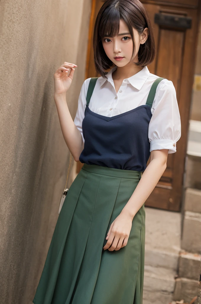 skirt Tucked up chest