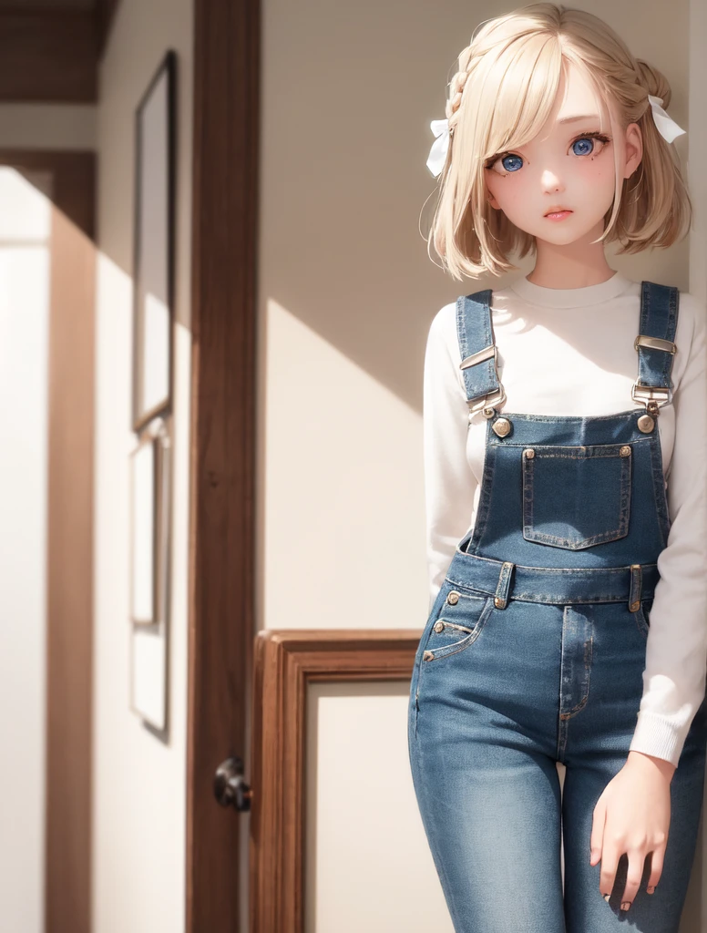 1 girl, 18yo, (flat chest: 1.5), blue eyes, light brown hair, bob cut, summer outfit, smile, open mouth, standing, full body, (various pose:1.5), simple background, 8k, RAW photo, best quality, masterpiece, extremely detailed 8k wallpaper, ultra-detailed, best shadow, detailed background, beautiful detailed face, beautiful detailed eyes, nice hands, perfect hands
