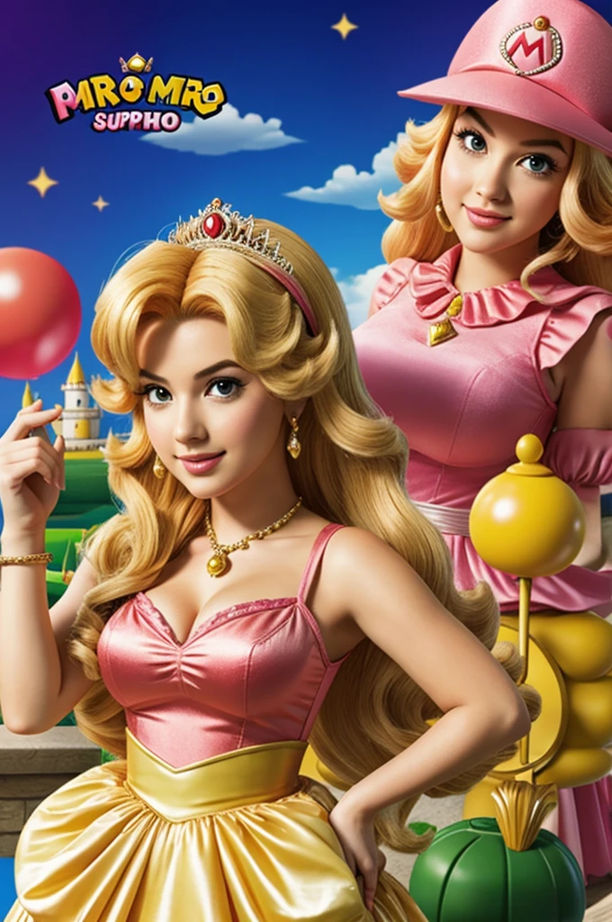 Princess peach  super mario 