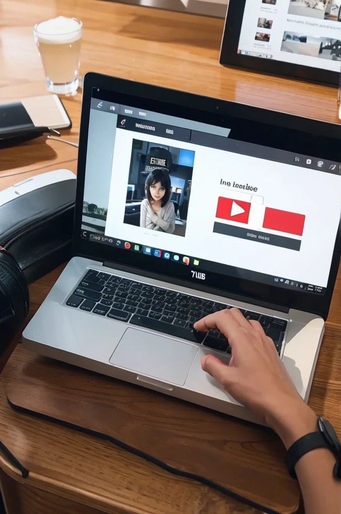 create a photo for a youtube channel
