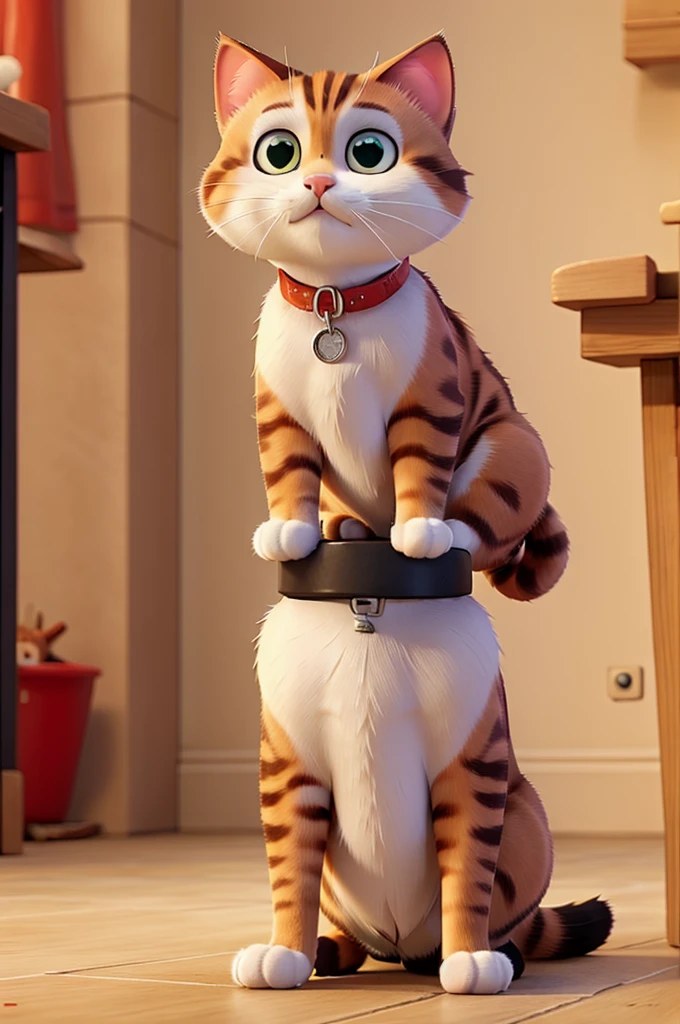 Cat all red