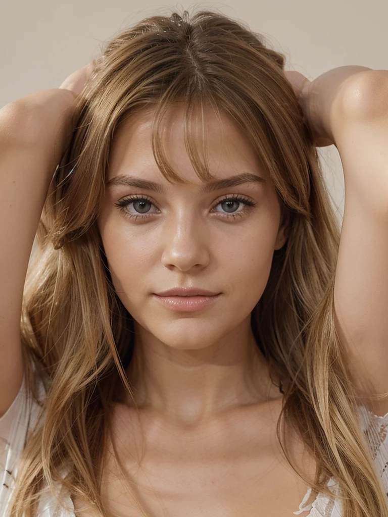 contact visuel d'une blonde (bine formée), d'une brune mince, de toute beauté