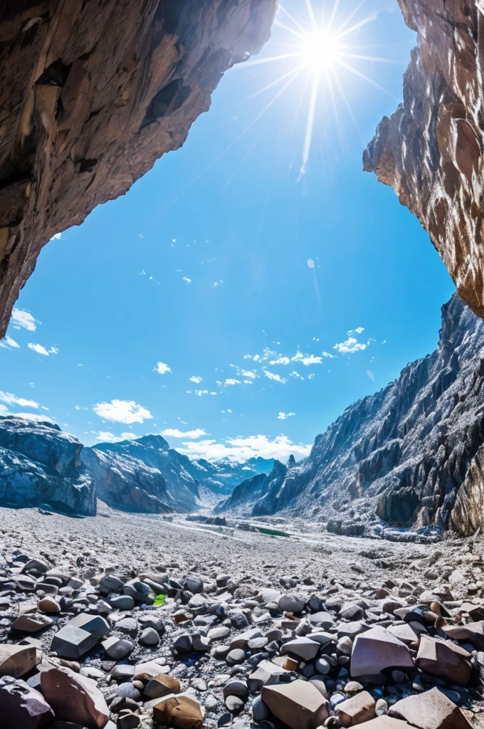 crystal caves.