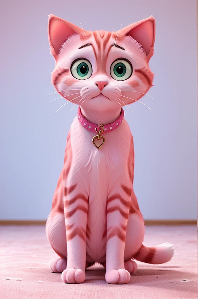pink cat