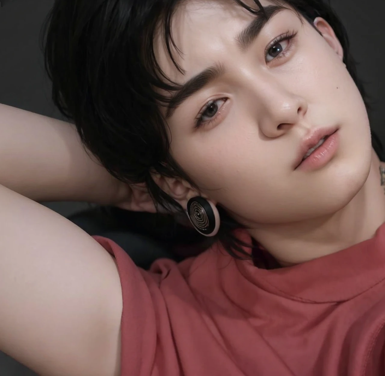 Improve ear, jungkook, jeon Jungkook, masculine