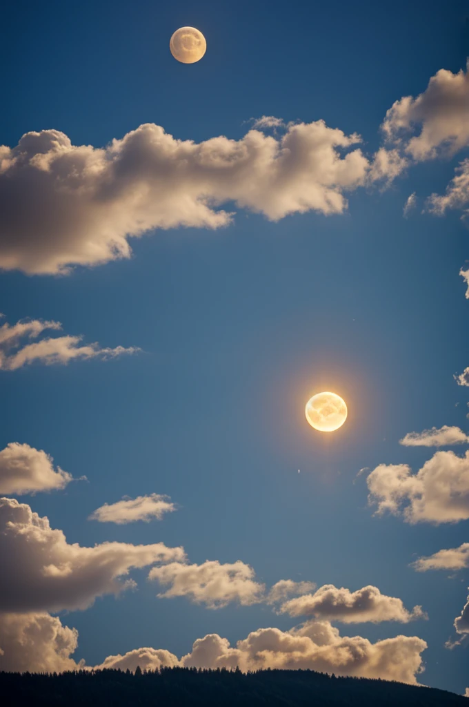 the moon and the sun