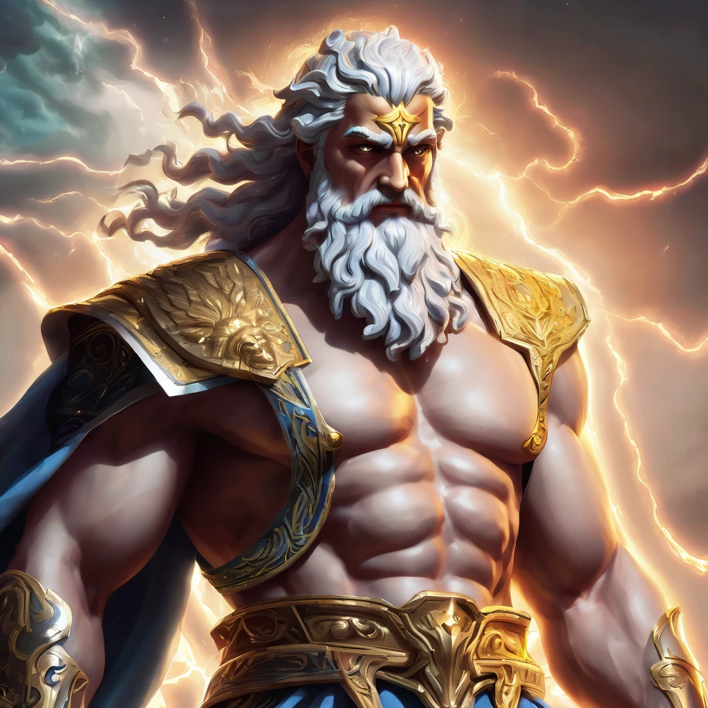Zeus fantasy artwork 