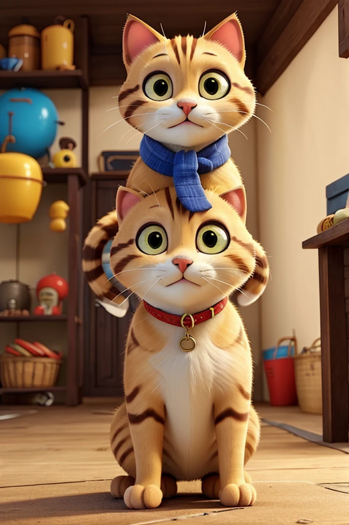 Gato amarelo 