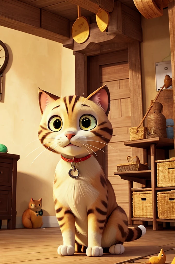 Gato amarelo 