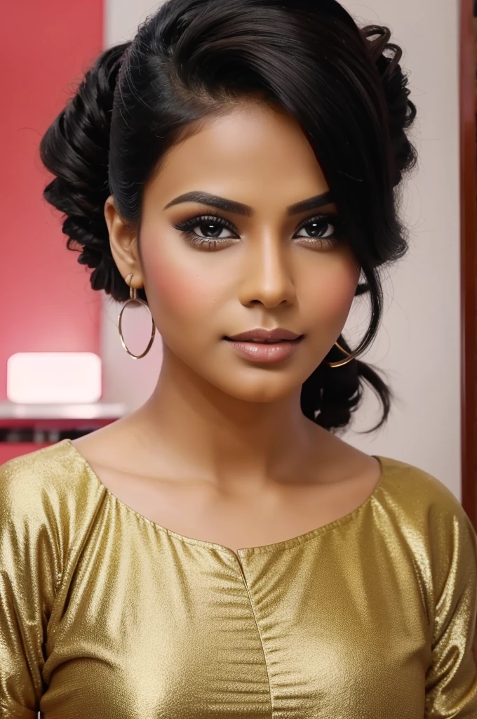 A youtube thumbnail image for introducing a software for Indian salon business