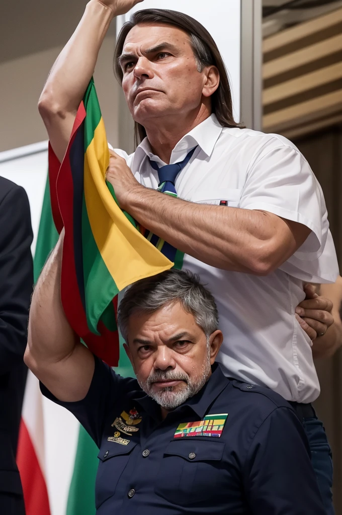 Bolsonaro and Lula 