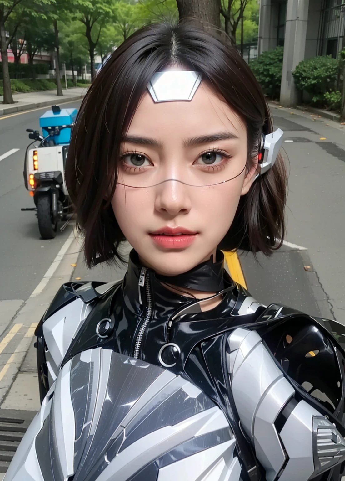 Futuristic high-tech style，best quality,Fairy Skin,(every time :1.2),eternal,Very detailed,Practical,high quality,Light,Light线追踪,Ultra HD,Upper Body, Future Iron Man Mech，shooting，Battery，Transmitter，Large caliber artillery，Rostlan 8K，Mecha Cyber Armored Girl,Wearing a cyberpunk technology helmet，Star Armor Helmet，With breathing Light，The armor of the future shines，Armed Cannon，High-tech armor，helmet，Highly intelligent AI