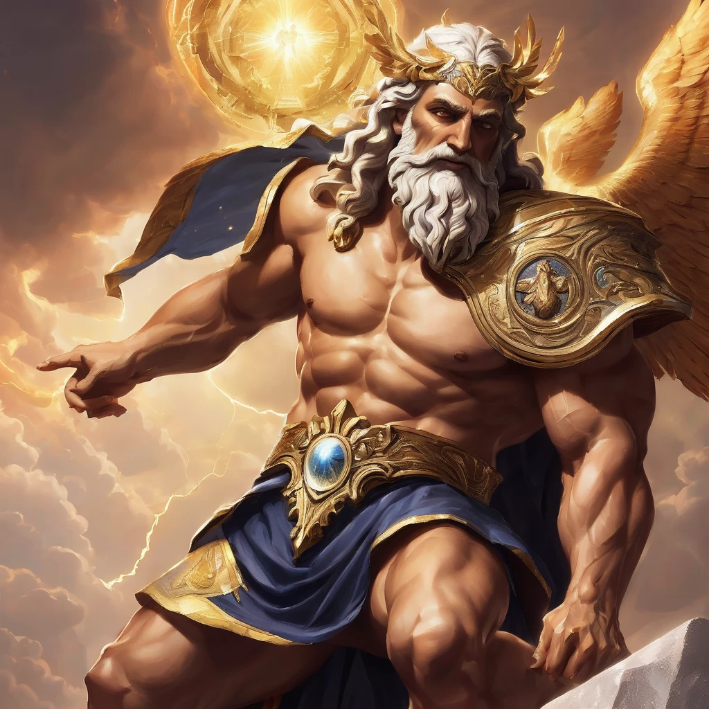 Zeus fantasy artwork  