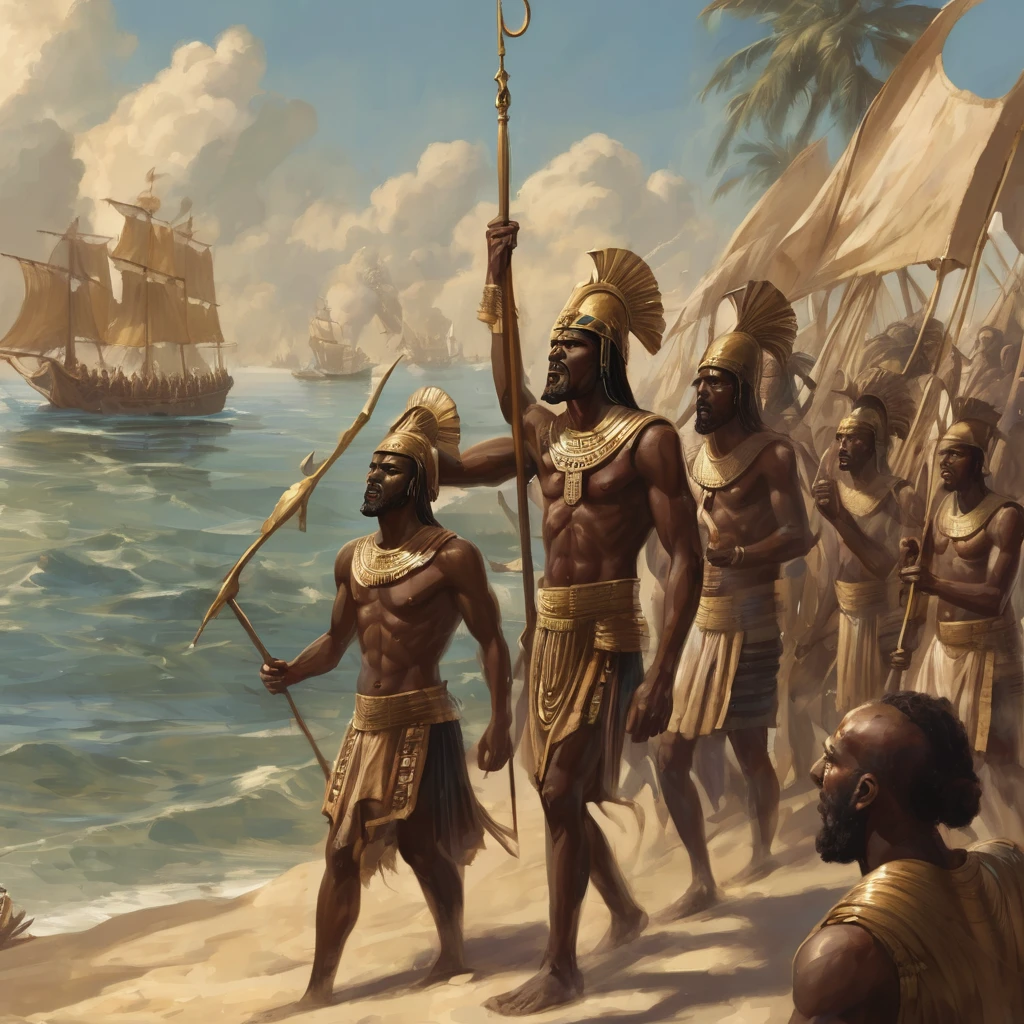 Sea peoples fantasy artwork  