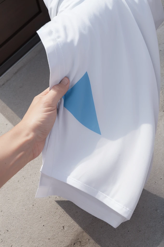 Create a flag with white color, do it and wash it