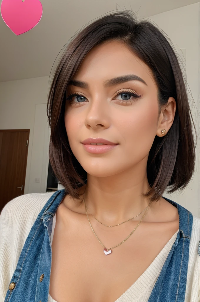 Popular colour with heart emoji