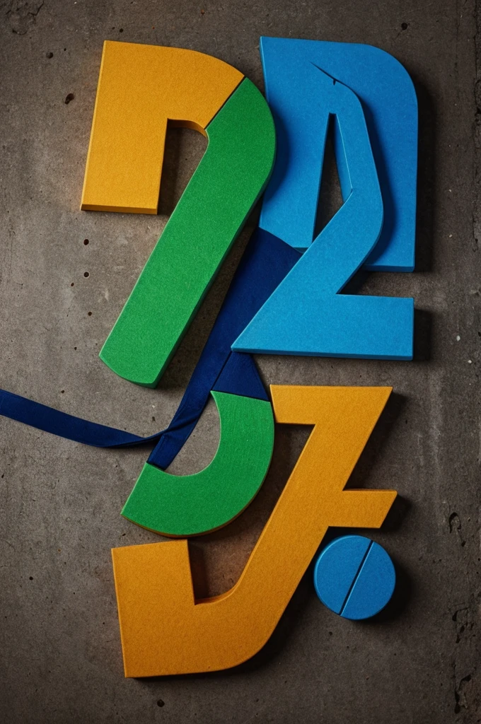 T alphabet with mind