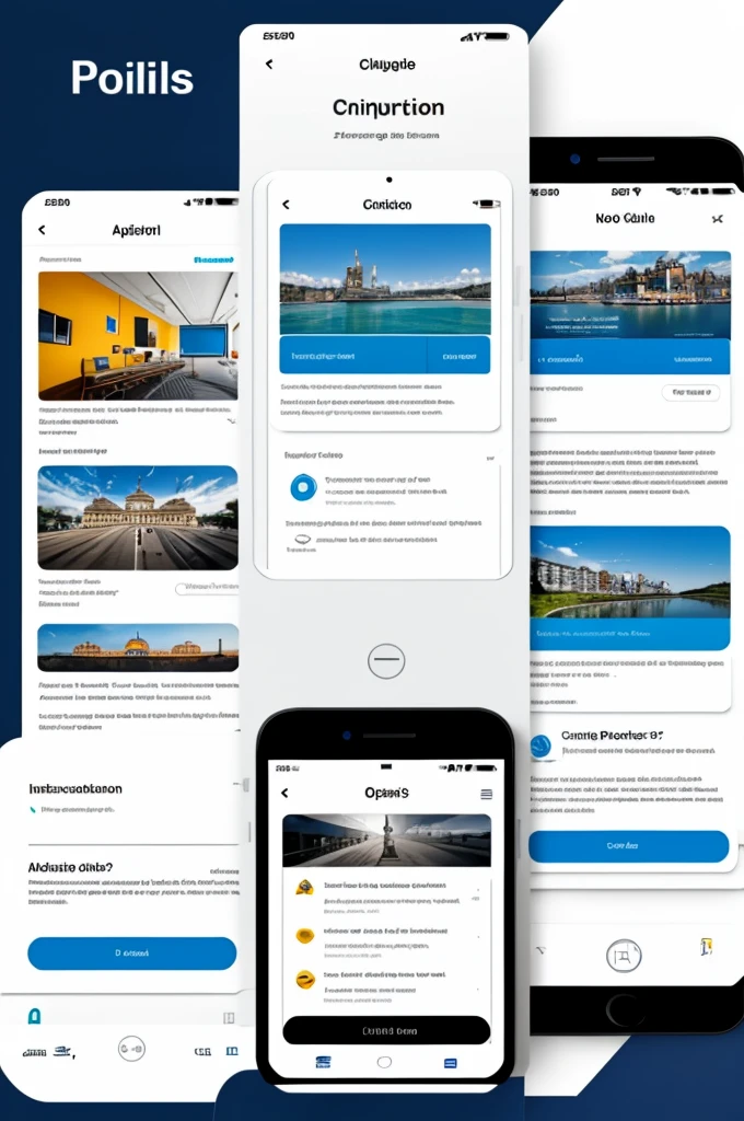 An educational platform mobile app that teaches English and Portuguese language courses, with minimalist design
