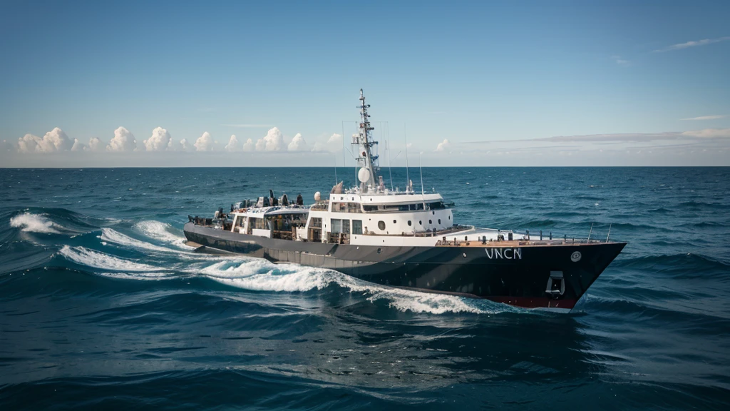 generate photo of uboat type viic at the sea
