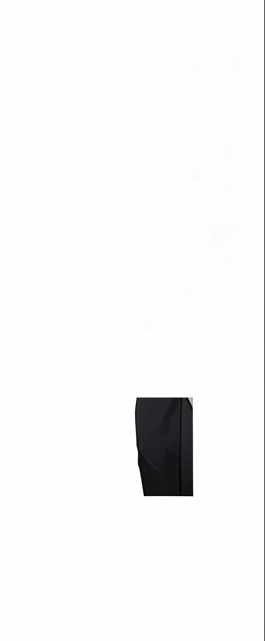A man with a bushy beard, brunette hair but with a blonde topknot, wearing a black suit with a red tie, style cartoon (patte) - Renan Souzones