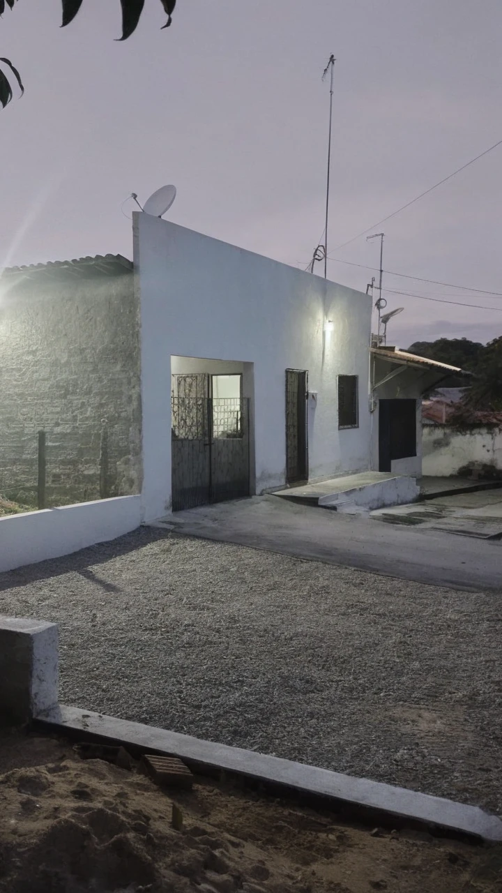 ((Colonial style house)), ((Lumion Pro rendering)), night lighting, cinematic quality 