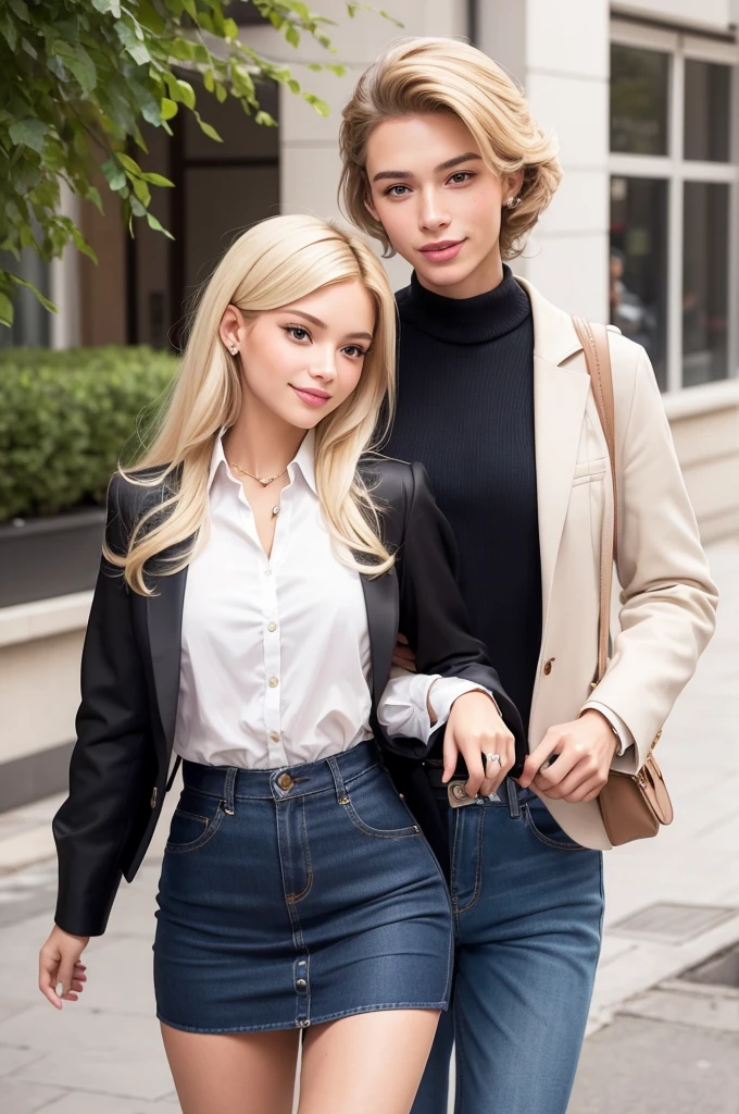 Valentina has a sophisticated style and is always well dressed., reflecting her preppy nature. She loves fashion and is always up to date with the latest trends.. Your smile is warm and your eyes shine with an innate sweetness, making everyone around you feel at ease. princess and affectionate traits, blonde.