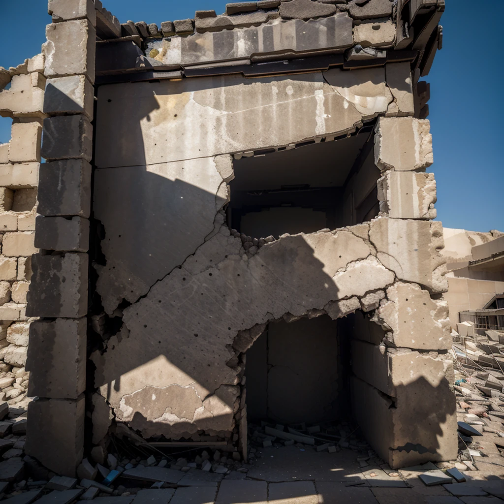 The damaged building of Persepolis, the physical space on fire, the closeness of the planets is evident in the sky